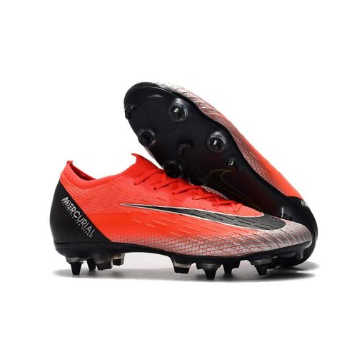 Ronaldo Nike Mercurial Vapor XII Elite SG-Pro AC Rood Zwart_1.jpg